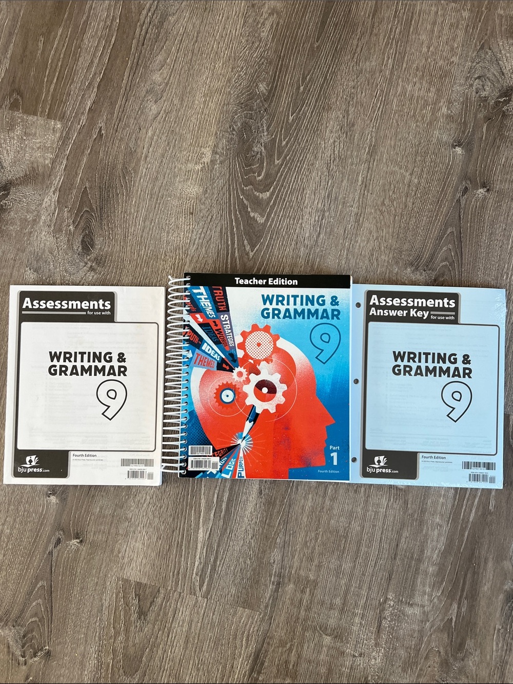 Writing & Grammar 9 Teacher Edition Set - Blue/Red
